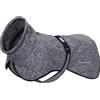 Rukka Pets Mantella per cani Rukka® Comfy, grigio / nero - ca. 35 cm lungh. dorso