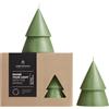Candela a forma di albero di Natale Matcha - formato medio Original Home personalizzate o neutre
