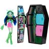 Monster High - Segreti da Brivido Neon Frights Ghoulia Yelps, playset con bambol