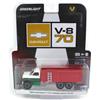 Greenlight 1/64 1983 Chevrolet C70 Tandem Grain Truck W/ Nero/Bianco Cabina & Rosso Letto