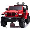Jeep Wrangler Auto elettrica bambini 2 posti 12V telecomando Fuoristrada Jeep Wrangler bambino