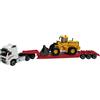 Cararama VOLVO FH12 WITH BULLDOZER L150C 1:87