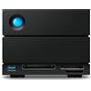 LaCie 2big Dock 40TB Thunderbolt 3 - Dual-Disk Enterprise Class Hardware RAID - STLG40000400