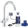 Grohe Rubinetto Grohe Blue Pure Baucurve Cromo Bocca C Sistema Filtrazione Acqua | 30581000 Cromo Lucido
