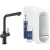Grohe Rubinetto Grohe Blue Home Nero Opaco Bocca L per Filtrazione e Gasatura acqua | 31454KS1 Nero Opaco 230 V