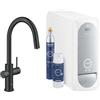 Grohe Rubinetto Grohe Blue Home Nero Opaco Bocca a C con Doccetta Estraibile | 31541KS0 Nero Opaco 230 V