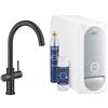 Grohe Rubinetto Grohe Blue Home Nero Opaco Bocca a C con Filtro e Frigo Gasatore | 31455KS1 Nero Opaco 230 V