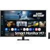 Samsung M7 M70F Monitor PC 109,2 cm [43] 3840 x 2160 Pixel 4K Ultra HD LCD Nero (Samsung M7 M70F computersk?rm 109,2 cm)