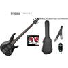 YAMAHA TRBX304 BL Black Basso elettrico Nero 4 corde + BORSA TRACOLLA CORDE CAVO