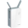 D-Link E15 Range Extender Mesh EAGLE PRO AI AX1500, ripetitore Wi-Fi, hotspot con porta Gigabit, MU-MIMO, OFDMA, Indicatore di segnale con AI, plug and play, WPS, WPA3