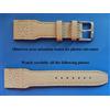 Morellato 23 O 22 Mm Bracciale In Vera Pelle Di Vitello Grigio Topo 18 Mm Con Fibbia