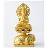 Statua buddista giapponese Fugen Samantabhadra Bodhisattva H15 cm/5,5 pollici...
