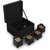 CHAUVET DJ FREEDOM PAR Q9 X4 KIT 4 PAR A BATTERIA 9 LED X 6W + BAG