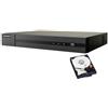 HIKVISION NVR 8 CANALI HIKVISION 8 PORTE POE 8 MPX 4K ONVIF H 265 HD 2 TB