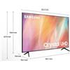Samsung SMART TV 43" LED 43AU7172 Ultra-HD 4K HDR distribuzione Europa