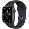 APPLE WATCH SE GPS 40MM CASSA IN ALLUMINIO GRIGIO SCURO CON CINTURINO SPORT MIDN