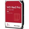 WESTERN DIGITAL HD 3,5 2TB 7200RPM 64MB SATA3 RED WD RED PRO NAS
