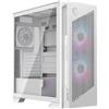 MSI CASE MID TOWER BIANCO, 2 USB, 1 TYPE-C, 2X160MM ARGB FAN, 1X120MM NO-ARGB FA