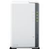 SYNOLOGY Server Nas Desktop Ethernet LAN RTD1619B SATA 1 GB Bianco DS223J