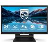 PHILIPS MONITOR TOUCH 23,8 LED IPS 16:9 FHD 5MS 250 CDM, VGA/DVI/DP/HDMI, IP54,