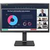 LG MONITOR 23,8 LED IPS 16:9 FHD 5MS 250 CDM, PIVOT, WEBCAM, USB-C HUB, DP/HDMI,