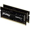 Kingston Technology FURY 32GB 3200MT/s DDR4 CL20 SODIMM (Kit of 2) Impact