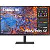 Samsung Monitor PC 32" 4K Ultra HD IPS Luminosità 350 cd/m2 5 ms LS32B800PXPXEN