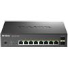 D-LINK SWITCH 10-PORT MULTI-GIGABIT SMART MANAGED POE+ INCLUDING 8 MULTI-GIGABIT