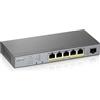 Zyxel Switch GS1350-6HP-EU0101F SWITCH MANAGED CCTV 5 PORTE GIGABIT