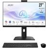 MSI MICROSTAR AIO 27 ULTRA 5 16G 1TB 2K W11P BK I5-125H IPS MODERN BLACK WQHD 2Y