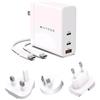 HYPER TARGUS HYPERJUICE GAN CARICABATTERIE DA VRETE PD 3.1 DA 140W 2xUSB-C 1xUSB-A QC