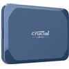 CRUCIAL X10 SSD 1TB ESTERNO PORTATILE CRITTOGRAFATO USB-C 3.2 GEN 2X2 - 256 BIT