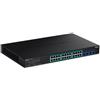 Trendnet Switch di rete 28 porte Smart Web PoE+ Black TPE 30284 Gigabit