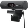 ‎Logitech Logitech Brio 500 Webcam Full HD Correzione Luce, Show Mode, Microfono Riduzione
