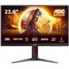 Aoc Monitor 23,8" ( IPS 1920x1080 FULL HD 200Hz ) Black e Red 24G4HA