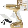 HI-TACK Pistola per colla a caldo, punta fine, calore rapido, alta temperatura, fai da te, arte, artigianato, riparazioni, carte, 10-20 Watt cordless
