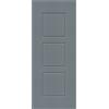 Leroy Merlin Pannello per porta d'ingresso P012 rivestimento con pellicola di finitura pvc grigio L 92 x H 210.5 cm, Sp 6 mm apertura reversibile