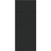 Leroy Merlin Pannello per porta d'ingresso P190 pellicolato pvc grigio L 92 x H 210.5 cm, Sp 6 mm apertura destra