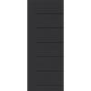 Leroy Merlin Pannello per porta d'ingresso P076 pellicolato pvc grigio L 92 x H 210.5 cm, Sp 6 mm apertura destra