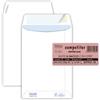 Pigna Envelopes Busta a sacco Competitor FSC - strip adesivo - 25 x 35,3 cm - 80 gr - bianco - Pigna Envelopes - conf. 100 pezzi (unità vendita 1 pz.)