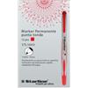 STARLINE Marcatore permanente Starline - punta tonda 2,0mm - rosso - Starline (unità vendita 12 pz.)