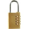 METALPLUS Lucchetto con combinazione - 27,5 mm - Metalplus (unità vendita 1 pz.)