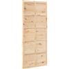 vidaXL Porta a soffietto in legno di pino naturale 208 x 80 cm, spessore 2.5 cm, finitura opaca, ideale per uso interno. Robusta e versatile, aggiunge charme e si adatta perfettamente alla sala da pr