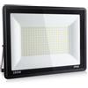 Psatfito G Faretto LED da Esterno da 200w, LED da Cantiere Super Luminose da 21600 Lm, Ip66 Impermeabile, Proiettore LED per Esterni da 6000K per Magazzino, Garage, Cortile, Confezione da 1