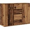 vidaXL Credenza Legno Antico 88x30x64 cm in Legno Multistrato, armadietto, Armadio da Cucina, Armadio da Soggiorno, Buffet, Armadio da corridoio