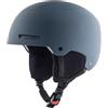 Alpina Arber - Casco da sci leggero e di alta qualità per adulti, con paraorecchie removibili, assorbimento ottimale degli urti, ink matt, M (54-58)