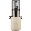 Hurom Slow Juicer | Spremiagrumi frutta e verdura | H310 | Facile da pulire e silenzioso motore spremiagrumi elettrico con filtro a setaccio, 100 Watt, senza BPA, design sottile, 220 ml, beige