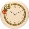 THUN - Orologio maxi - ceramica - Collezione Country Bloom - 35,4X35,4X5,7 cm