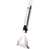 BERGNER - buccia vegetale in acciaio inossidabile da 18 x 6,2 cm - patate e frutta buccia - buccia manuale a forma di lama in acciaio inossidabile - manico morbido e non slitta