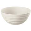 Guzzini - Tierra, Contenitore M in Plastica Riciclata, Ciotola - Bianco Latte, Ø 18xh7,6 cm | 1090 cc - 175018156